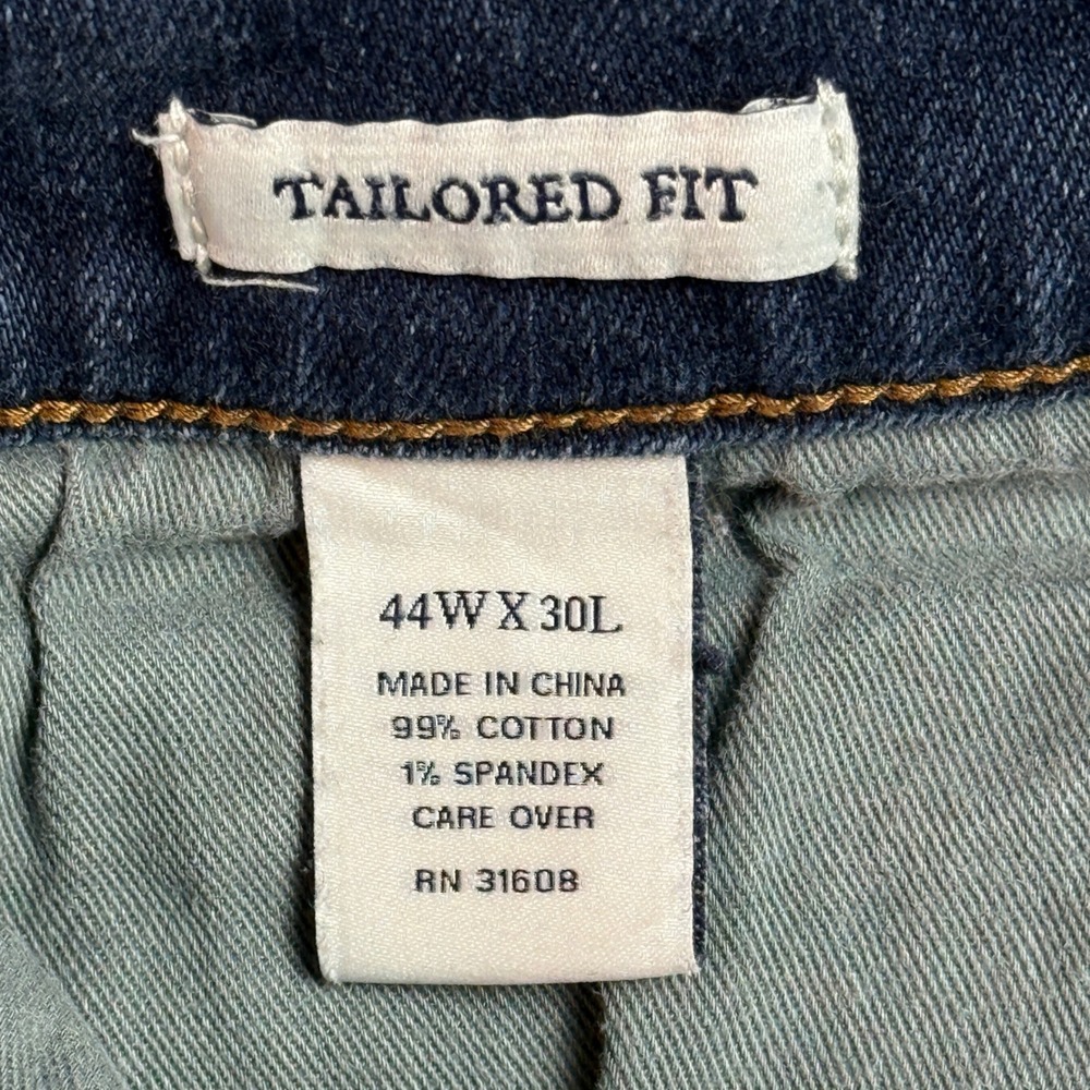 Mens Jos. A. Bank Jeans | Waist 44 | Blue 1905 Collection Straight Leg Denim - Picture 12 of 14